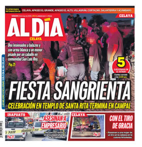 Cover of Periodico Al Dia (Celaya)