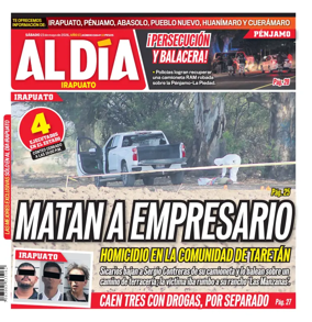Cover of Periodico Al Dia (Irapuato)