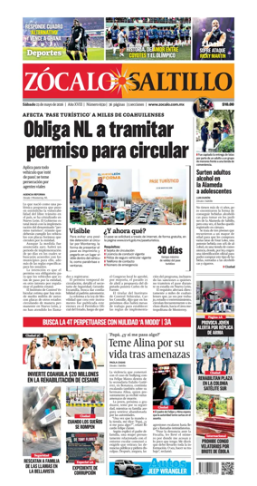 Cover of Zocalo Saltillo