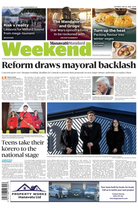 Cover of Manawatu Standard