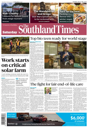 Cover of The Southland Times