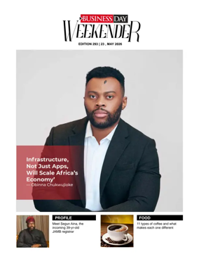 Cover of Business Day (Nigeria)