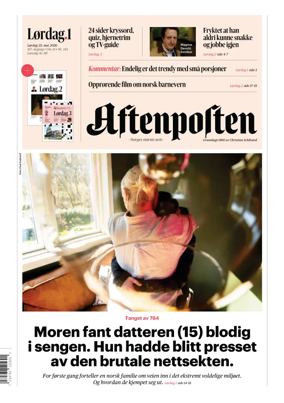 Cover of Aftenposten
