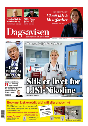 Cover of Dagsavisen