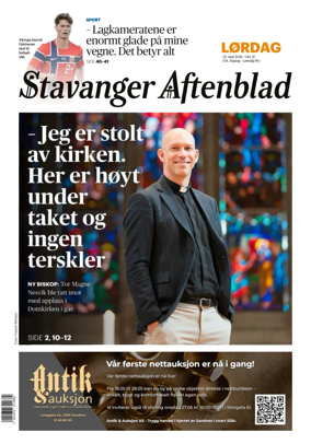 Cover of Stavanger Aftenblad