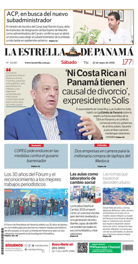 Cover of La Estrella de Panama