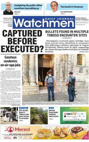 Cover of Watchmen Daily Journal