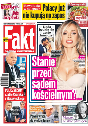 Cover of Fakt Gazeta Codzienna (Saturday)