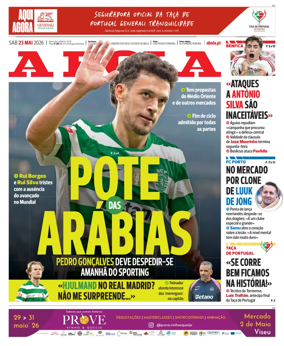 Cover of A BOLA (Portuguese)