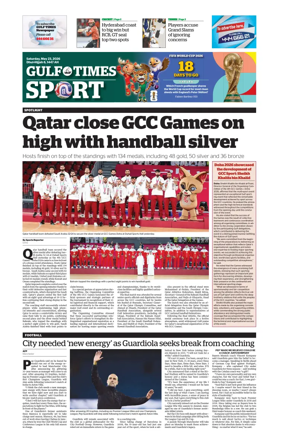 Cover of Gulf Times Sport