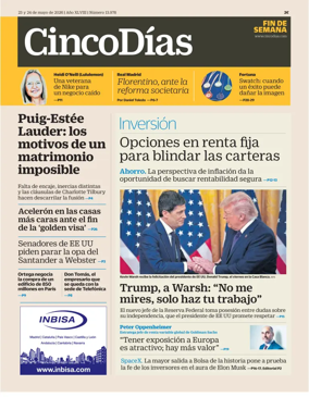 Cover of Cinco Dias