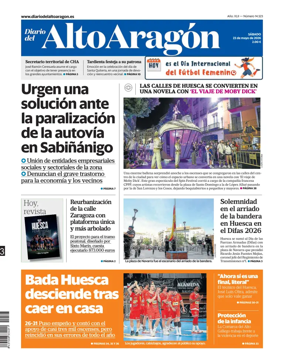 Cover of Diario del Alto Aragon
