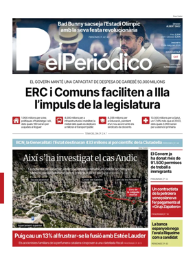 Cover of El Periodico - Catala