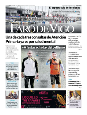 Cover of Faro de Vigo