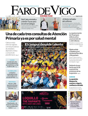 Cover of Faro de Vigo (Ourense)