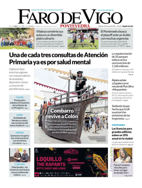 Cover of Faro de Vigo (Pontevedra)