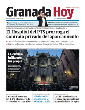 Cover of Granada Hoy
