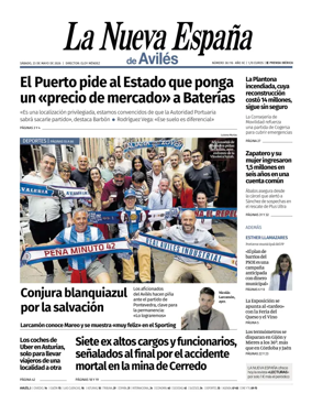 Cover of La Nueva Espana (Aviles)