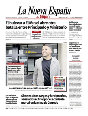 Cover of La Nueva Espana (Gijon)
