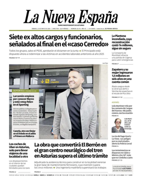 Cover of La Nueva Espana (Occidente)