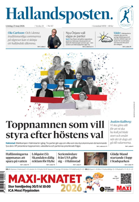 Cover of Hallandsposten