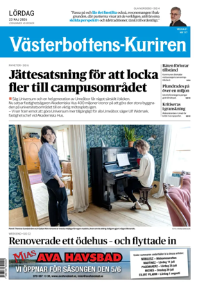Cover of Vasterbottens-Kuriren