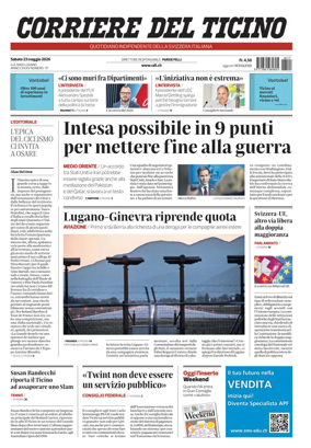 Cover of Corriere del Ticino