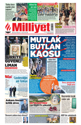 Cover of Milliyet