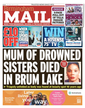 Cover of Birmingham Mail