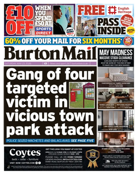 Cover of Burton Mail