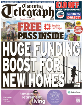 Cover of Coventry Telegraph