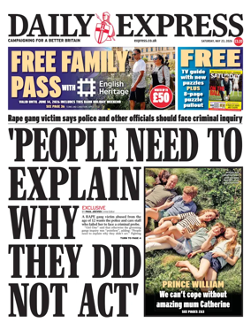 Cover of Daily Express