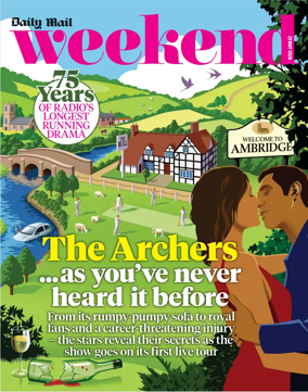 Cover of Daily Mail Weekend Magazine