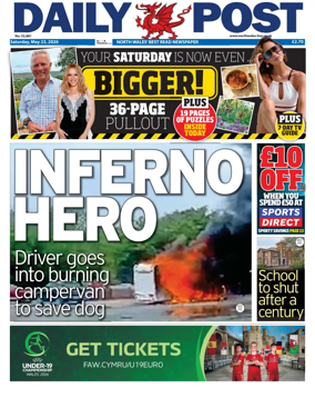 Cover of Daily Post (North Wales)