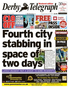 Cover of Derby Telegraph