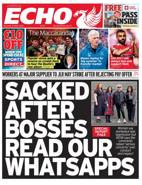 Cover of Liverpool Echo