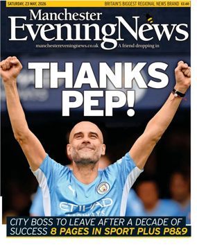 Cover of Manchester Evening News