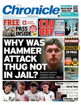 Cover of The Chronicle (South Tyneside and Durham)