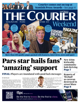 Cover of The Courier & Advertiser (Fife Edition)