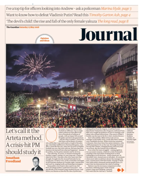 Cover of The Guardian e-paper Journal