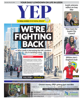 Cover of Yorkshire Evening Post