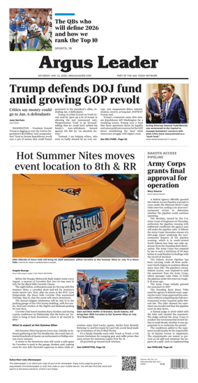 Cover of Argus Leader
