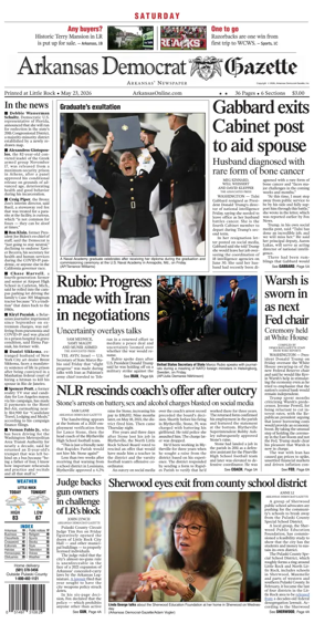 Cover of Arkansas Democrat-Gazette