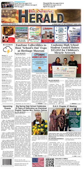 Cover of Big Spring Herald Weekend