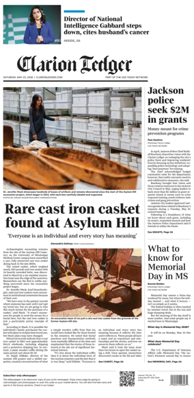 Cover of Clarion Ledger