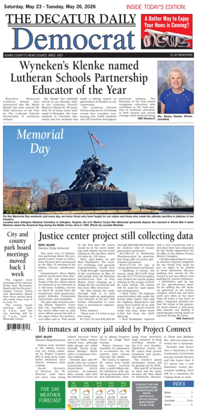 Cover of The Decatur Daily Democrat