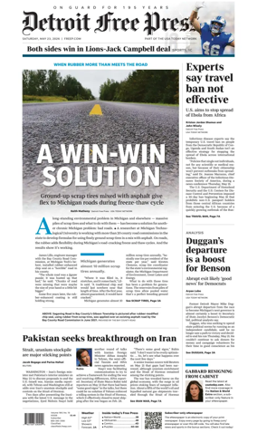 Cover of Detroit Free Press