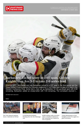 Cover of East Idaho News