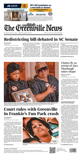 Cover of The Greenville News