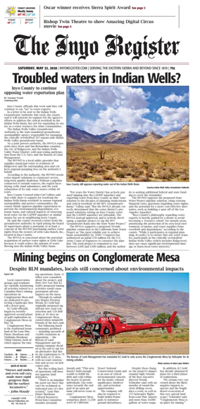 Cover of Inyo Register